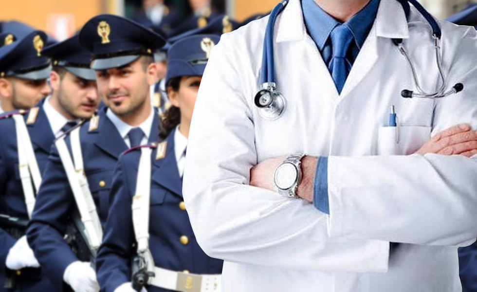 Bando di concorso pubblico 45 medici Polizia di Stato
