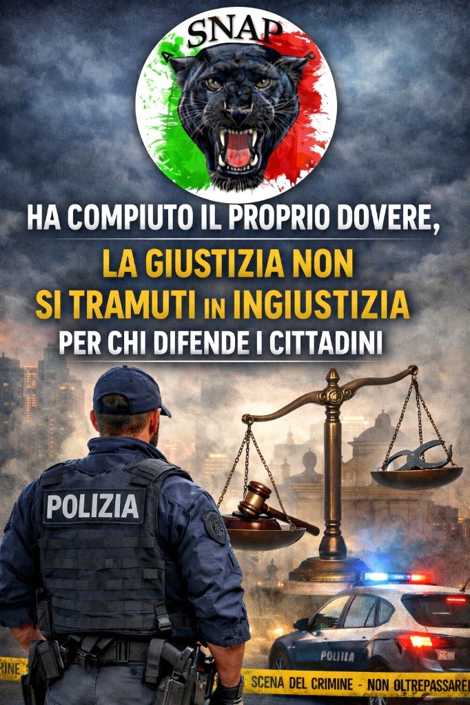 LO SNAP CONTRO LA CROCIFISSIONE DELL'UOMO IN DIVISA