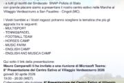 Pro Camps MGM ITALIA - Centro estivo nelle Marche a San Faustino - Cingoli (MC) - OFFERTA RISERVATA