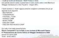 Pro Camps MGM ITALIA - Centro estivo nelle Marche a San Faustino - Cingoli (MC) - OFFERTA RISERVATA