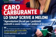 CARO CARBURANTI, LO SNAP SCRIVE A MELONI.