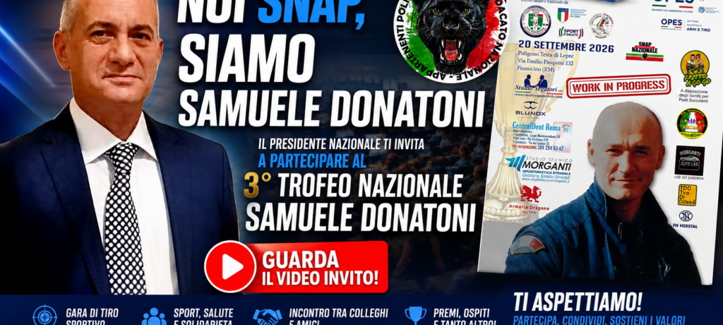 NOI SNAP, SIAMO SAMUELE DONATONI.