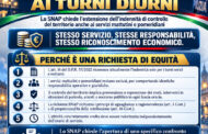INDENNITÀ CONTROLLO DEL TERRITORIO - RICHIESTA DI ESTENSIONE AI SERVIZI MATTUTINI E POMERIDIANI.